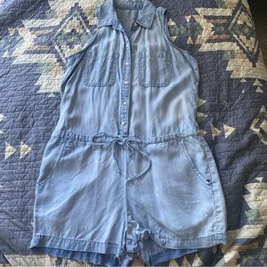 Gap 1969 Sleeveless Denim Romper Women's XS